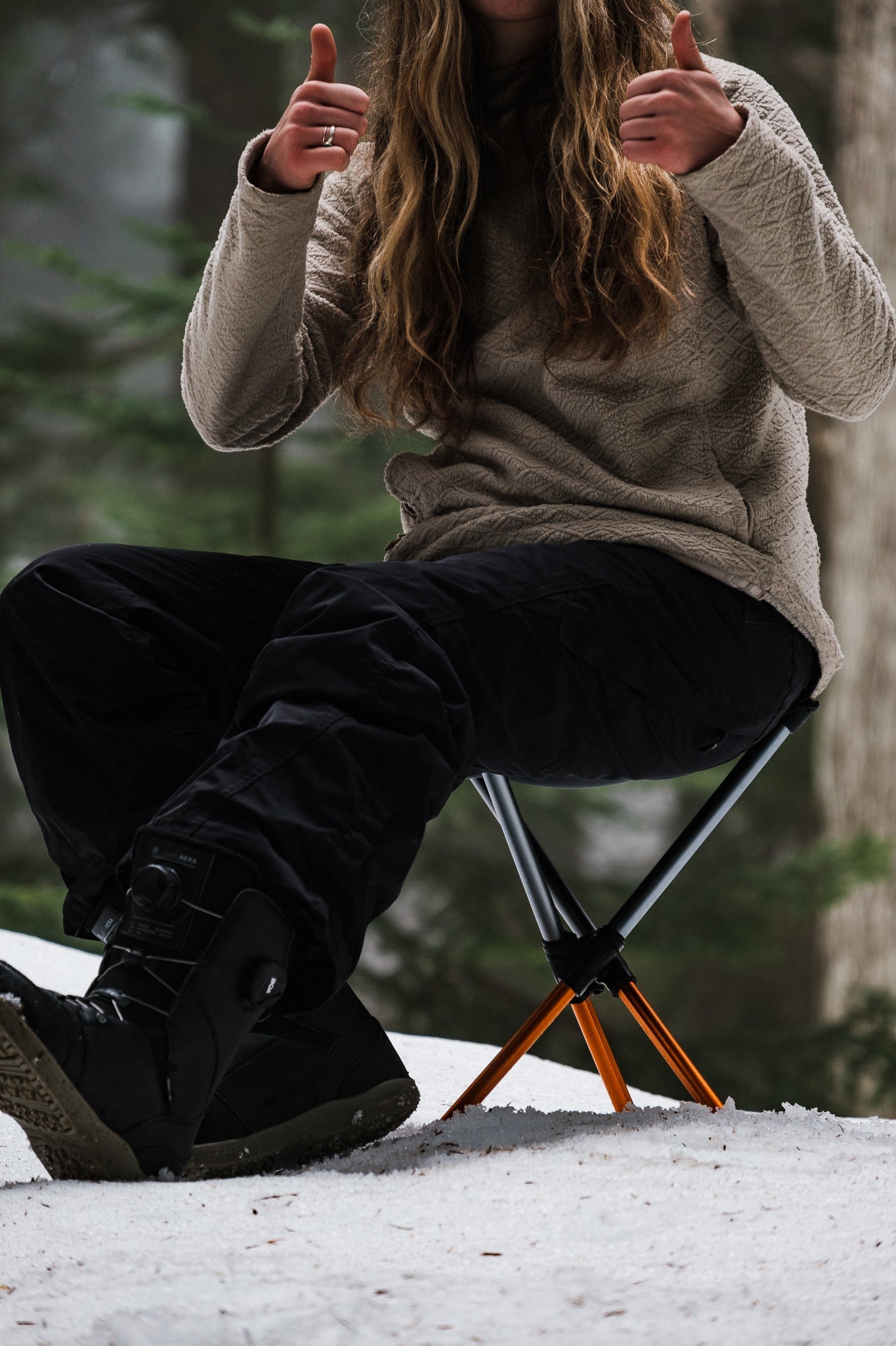 BTR Stool - Ultralight tripod stool | Hillsound Equipment