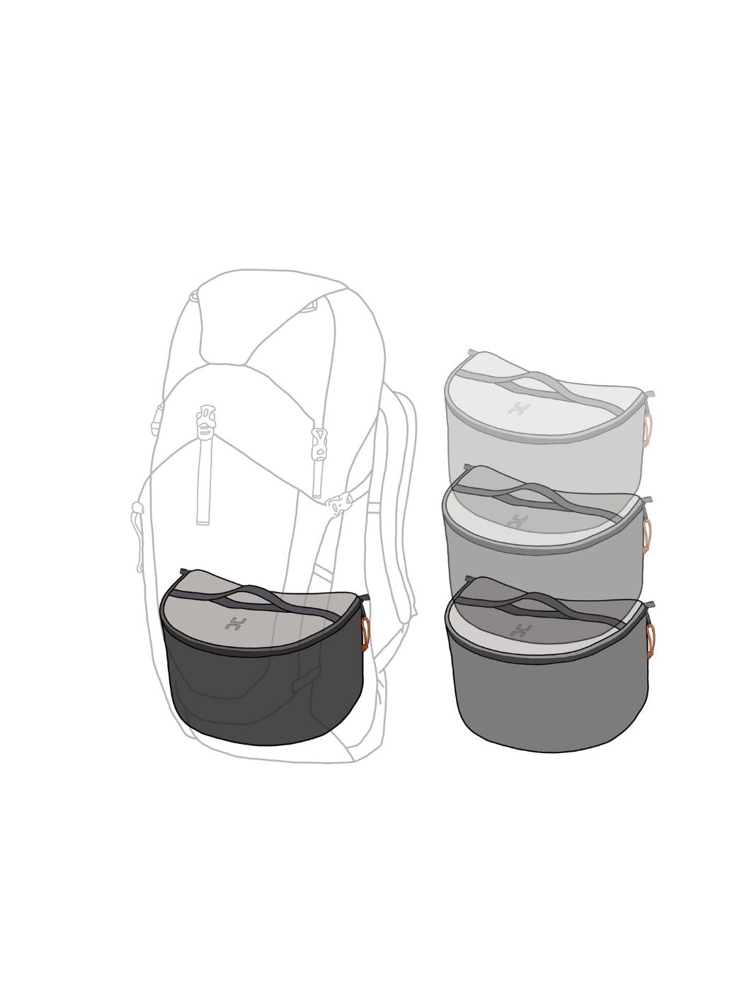 PackStack™ - Packing pods made for your backpack | Hillsound Equipment ...